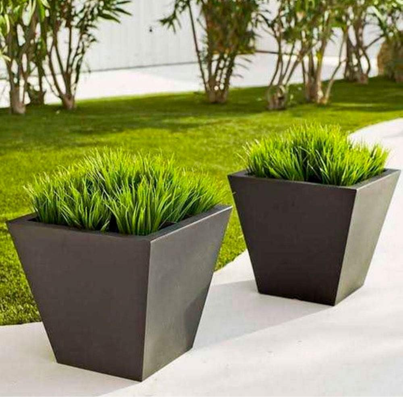 Trapecio Fibra de Vidrio Negro 35x35cm
