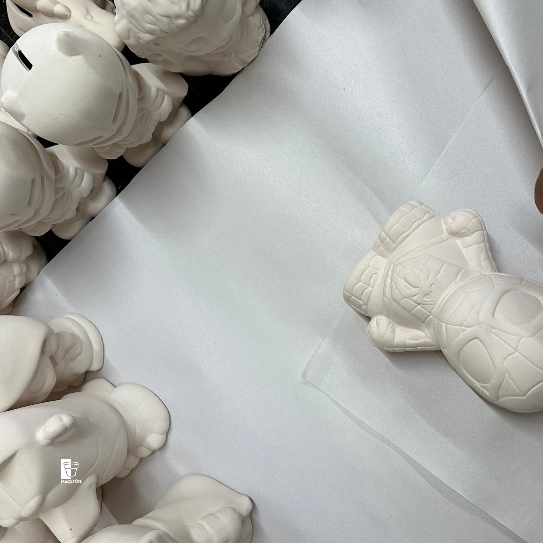 50 Alcancias de Ceramica Para Pintar Mayoreo