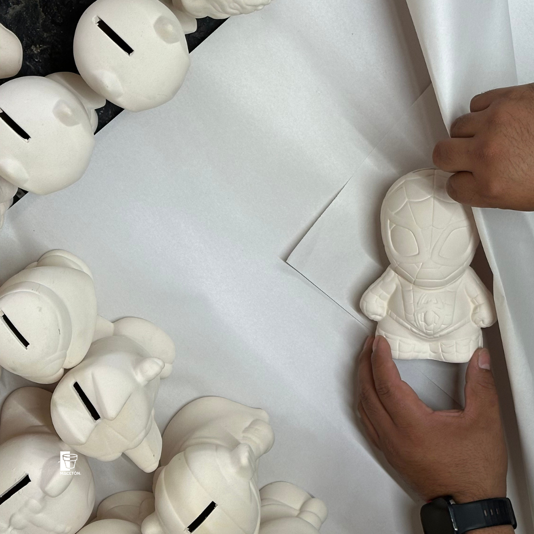 50 Alcancias de Ceramica Para Pintar Mayoreo
