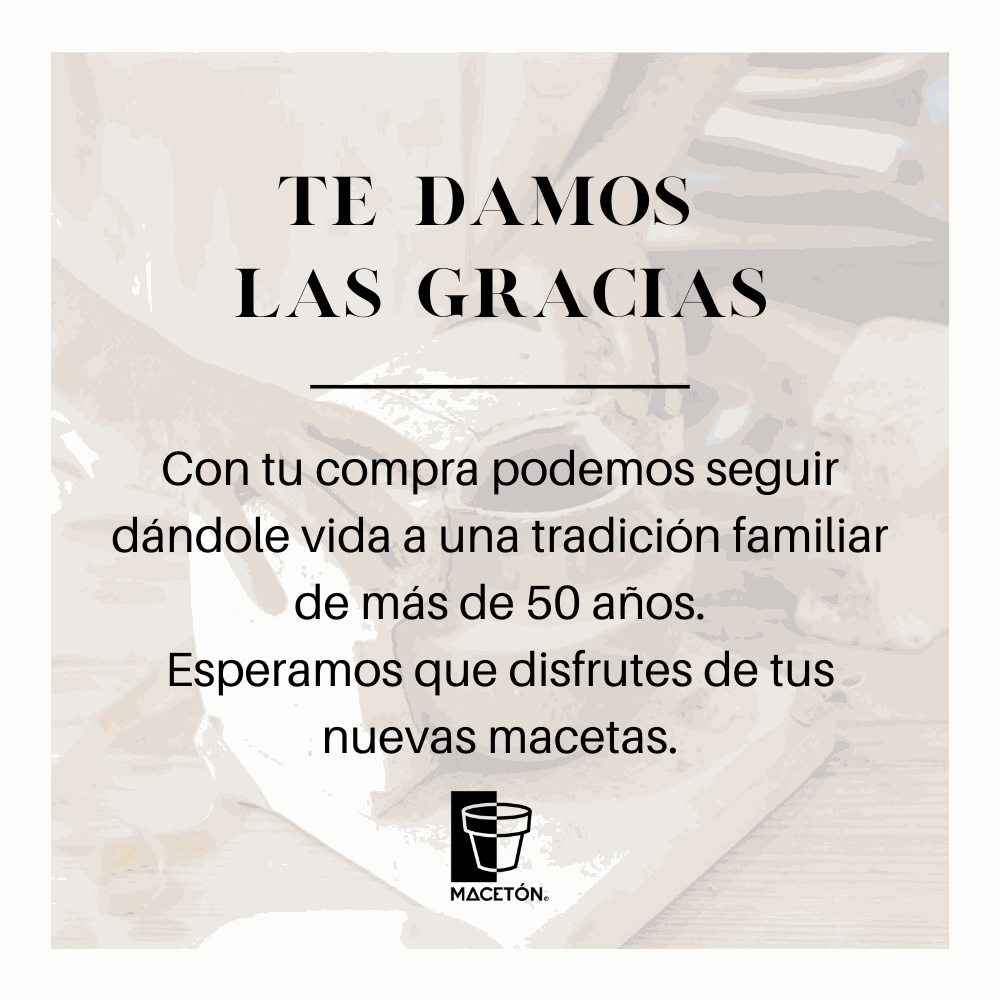 maceta cerámica
