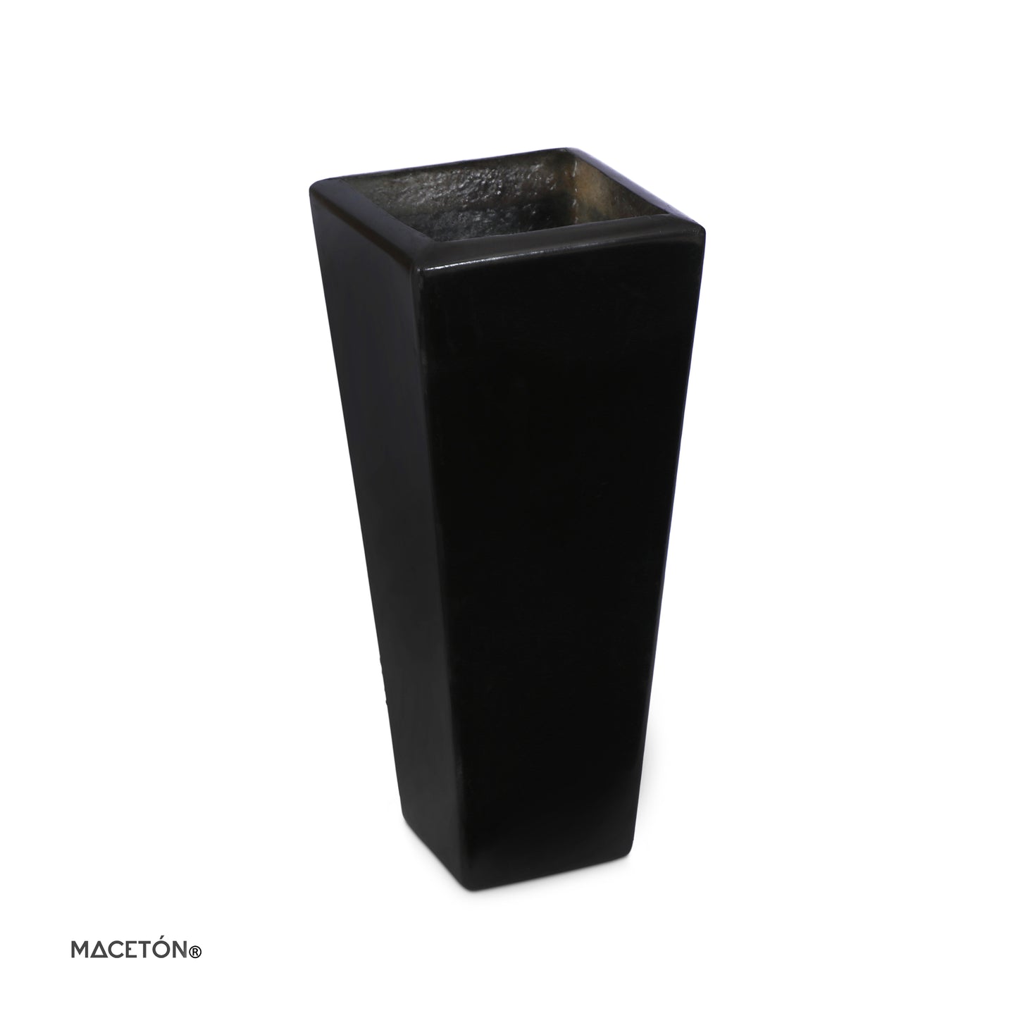 Obelisco Fibra de Vidrio Negro 70x35cm
