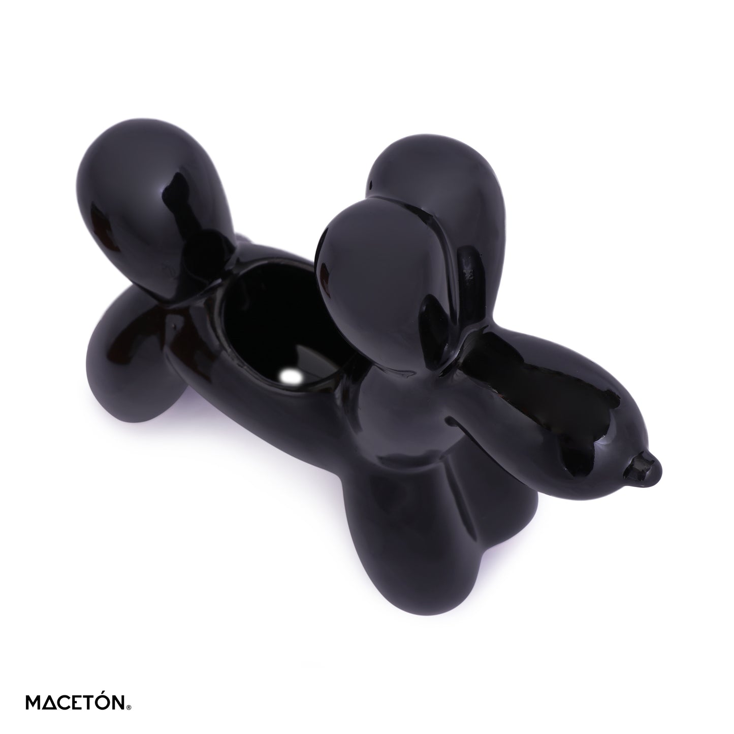 Maceta Perro Globo De Ceramica Pop-art