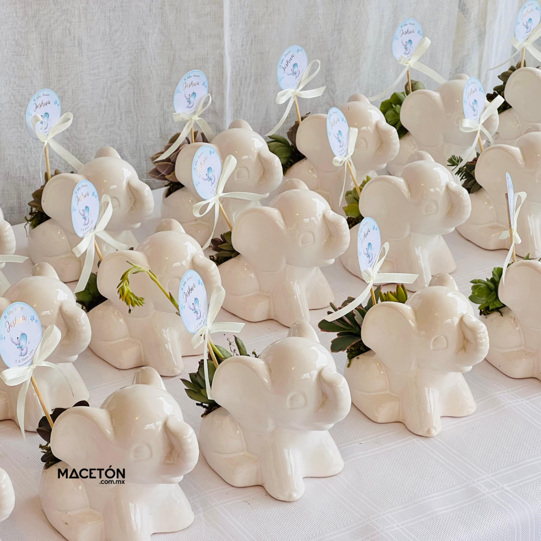 Paquete 30 Elefantitos Para Recuerdos Baby Shower