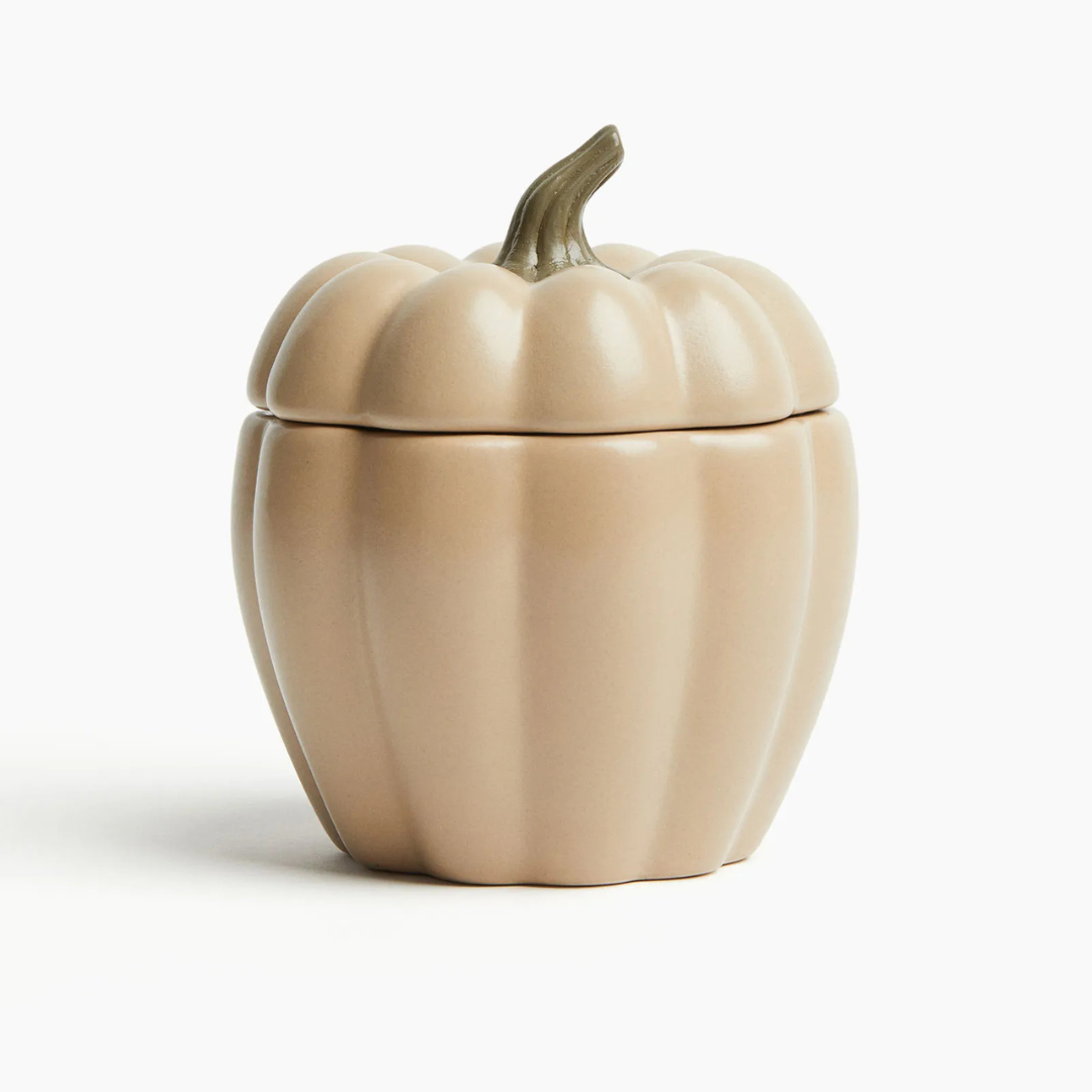 Calabaza Con Tapa Esmalte Mate