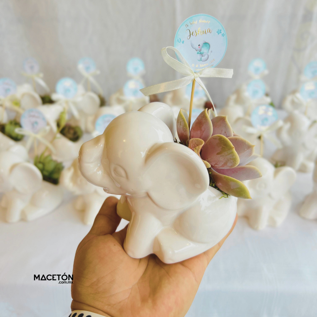 Paquete 30 Elefantitos Para Recuerdos Baby Shower