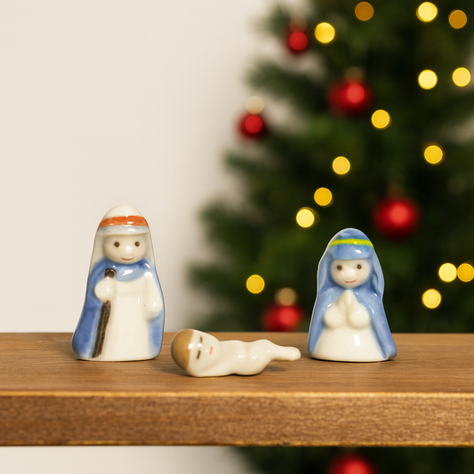 Paquete 50 Misterio Miniatura Artesanal Porcelana (3 Piezas)