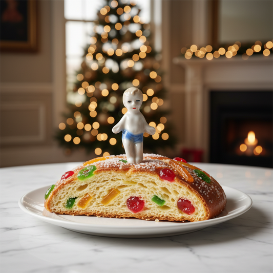 50 Piezas Muñequito Porcelana Para Rosca Reyes