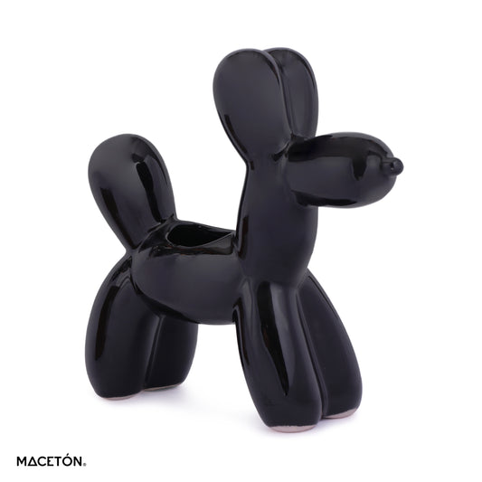 Maceta Perro Globo De Ceramica Pop-art